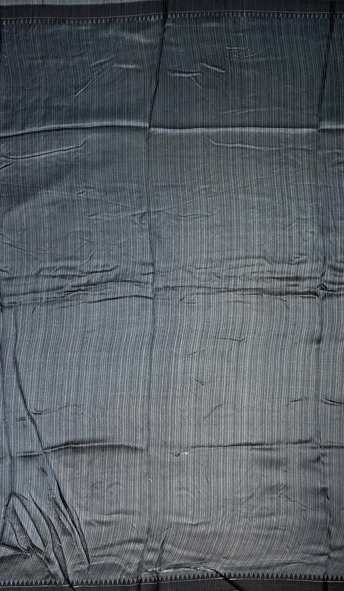 Cream Viscose Silk Saree with Temple Border and Floral Digital Print Design pr0004us