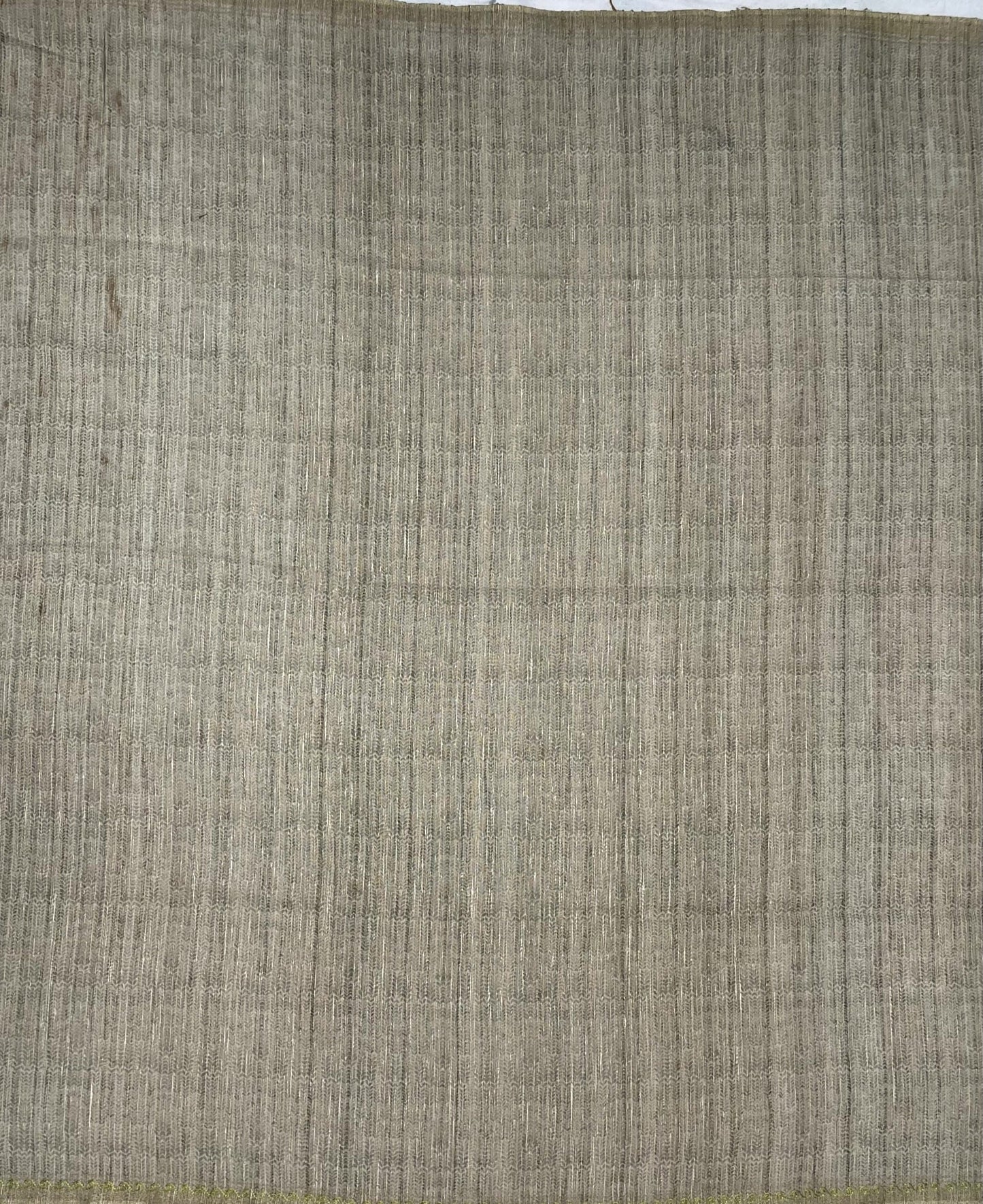 Cream Viscose Silk Saree with Thread Work Pallu and Leaf Floral Digital Print Design pr0006us