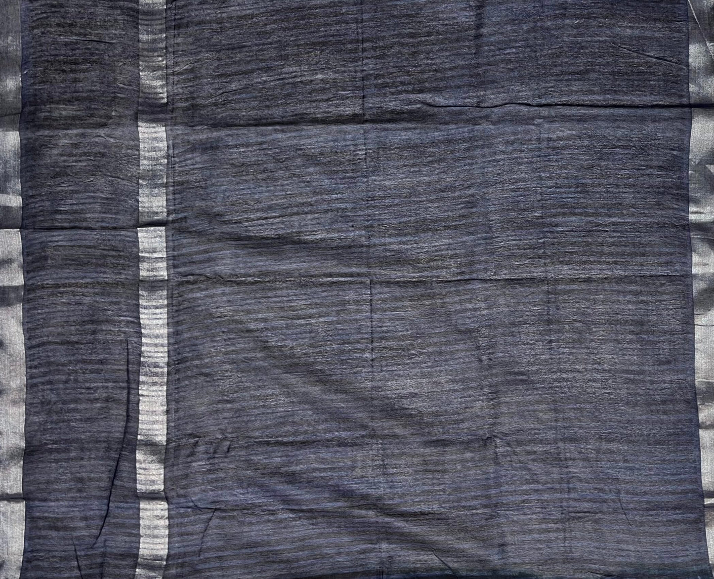 Green Viscose Silk Digital Print Zari Border with Body and Pallu Geometrical Design pr0132ds