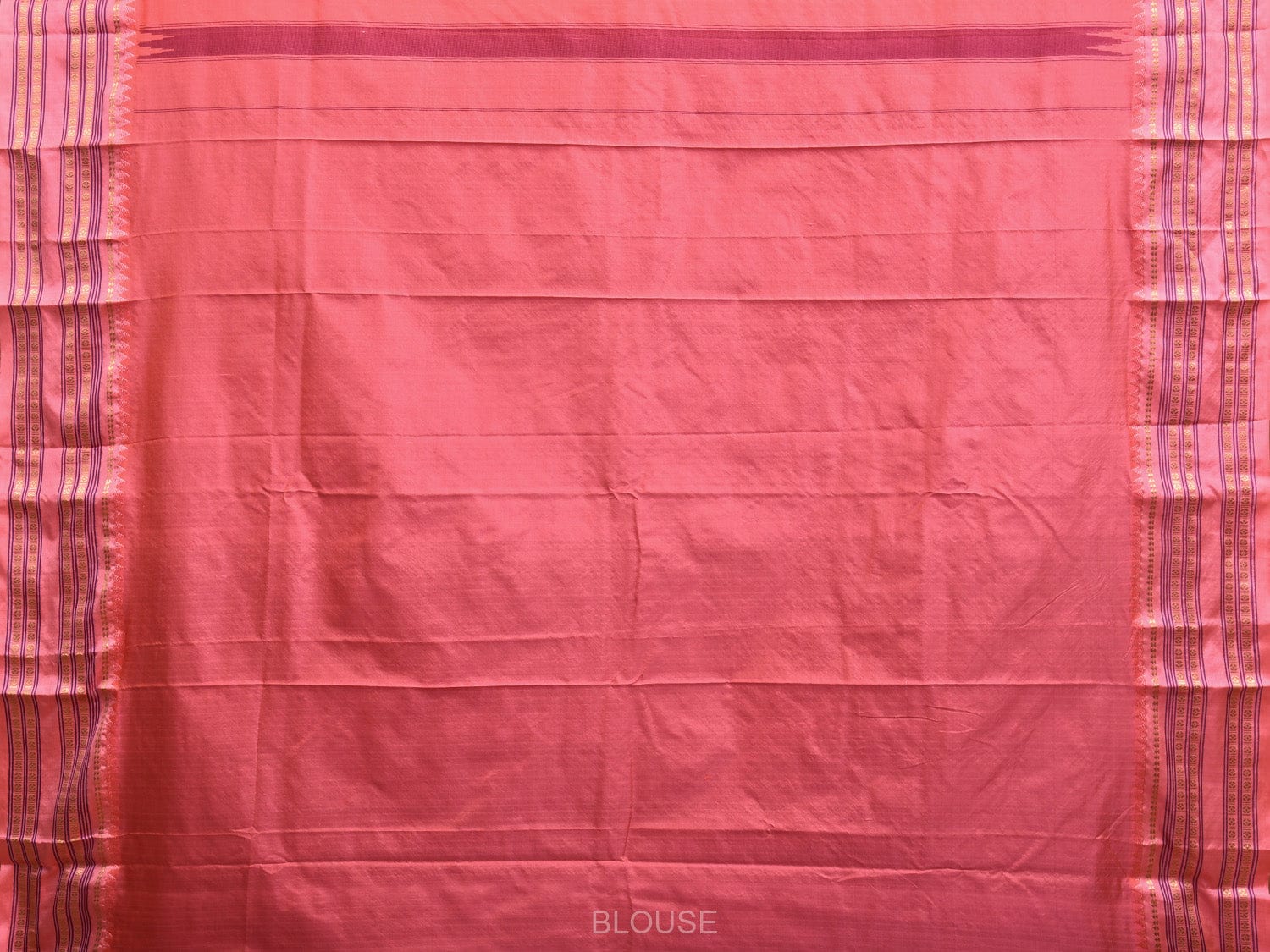 Purple and Baby Pink Narayanpet Silk Handloom Saree with Checks Design np0935