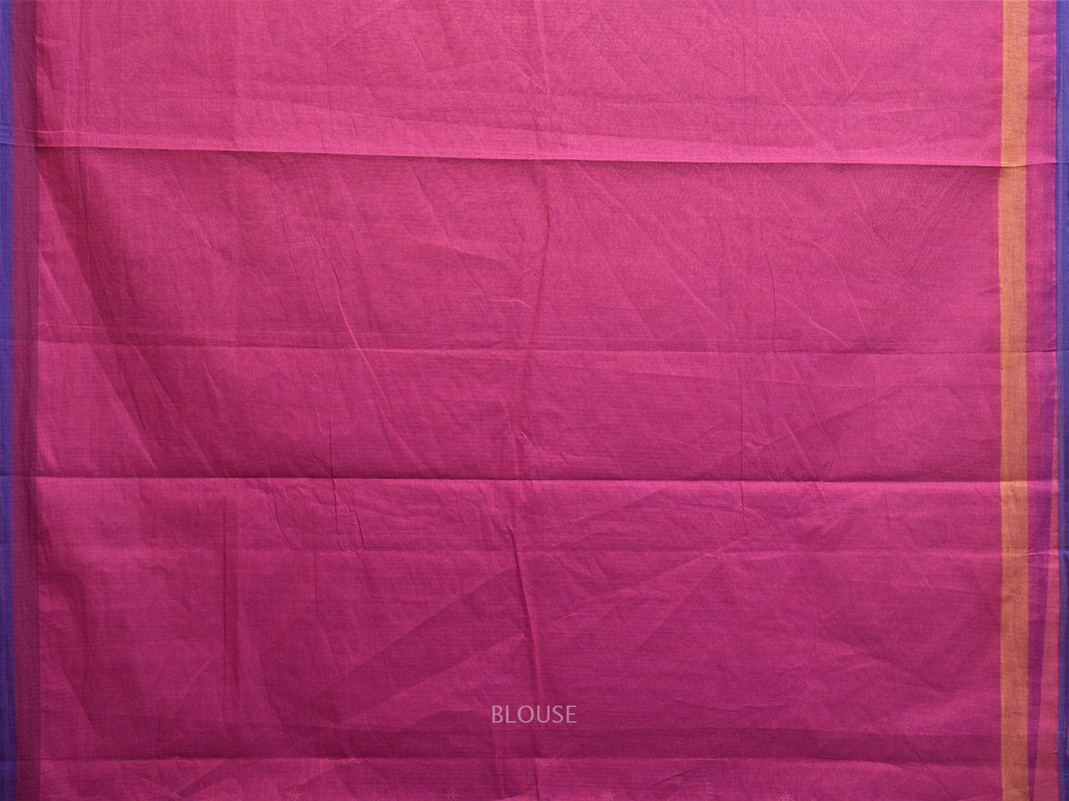 Purple and Orange Venkatagiri Cotton Handloom Saree with Kasuti Work Design o0643