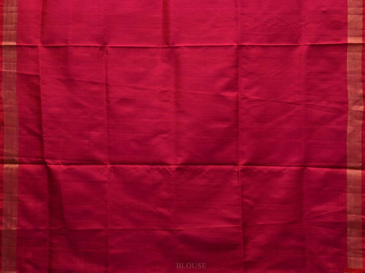 Purple and Pink Uppada Silk Handloom Plain Saree with Contrast Pallu u1791