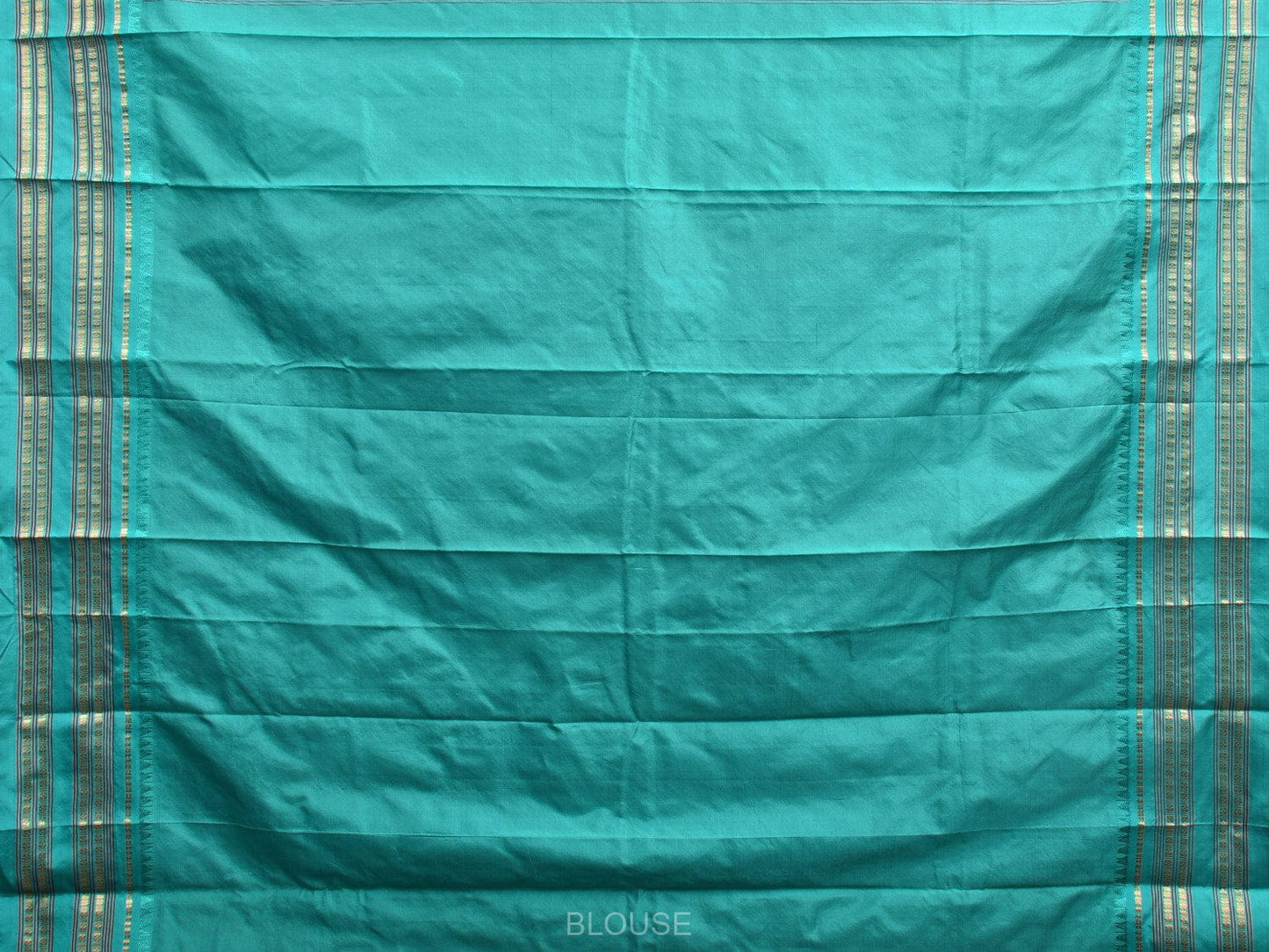 Purple and Turquoise Narayanpet Silk Handloom Saree with Checks Design np0938