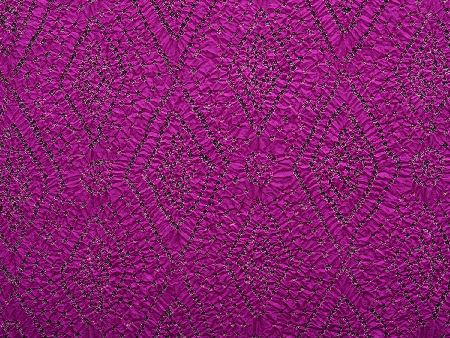 Purple Bandhani Gadwal Silk Handloom Saree with Mango Pallu Design bn0329