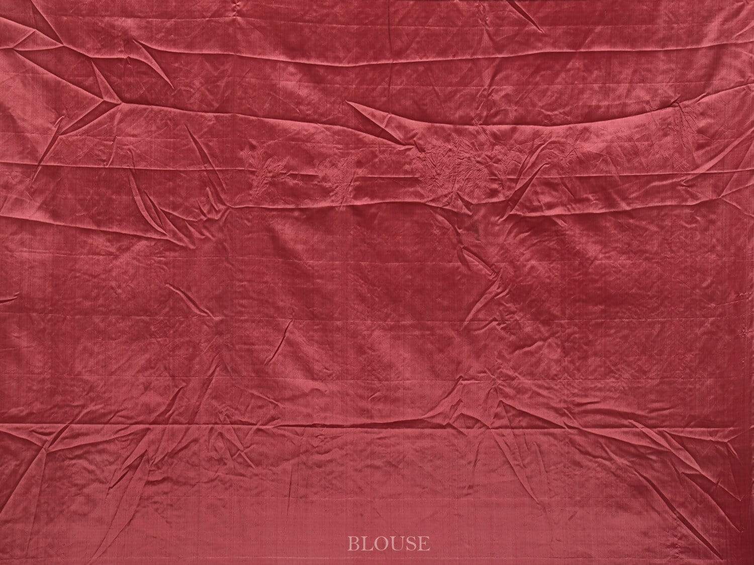 Purple Bandhani Kanchipuram Silk Handloom Saree with Mango Buta Design bn0174