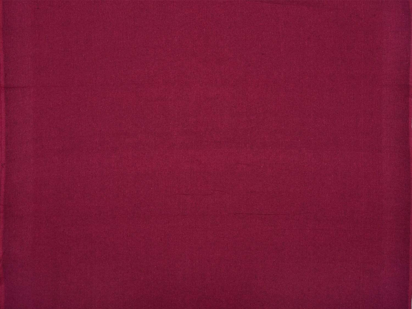 Purple Cotton Handloom 2.5mts Fabric Material with Plain Design f0151