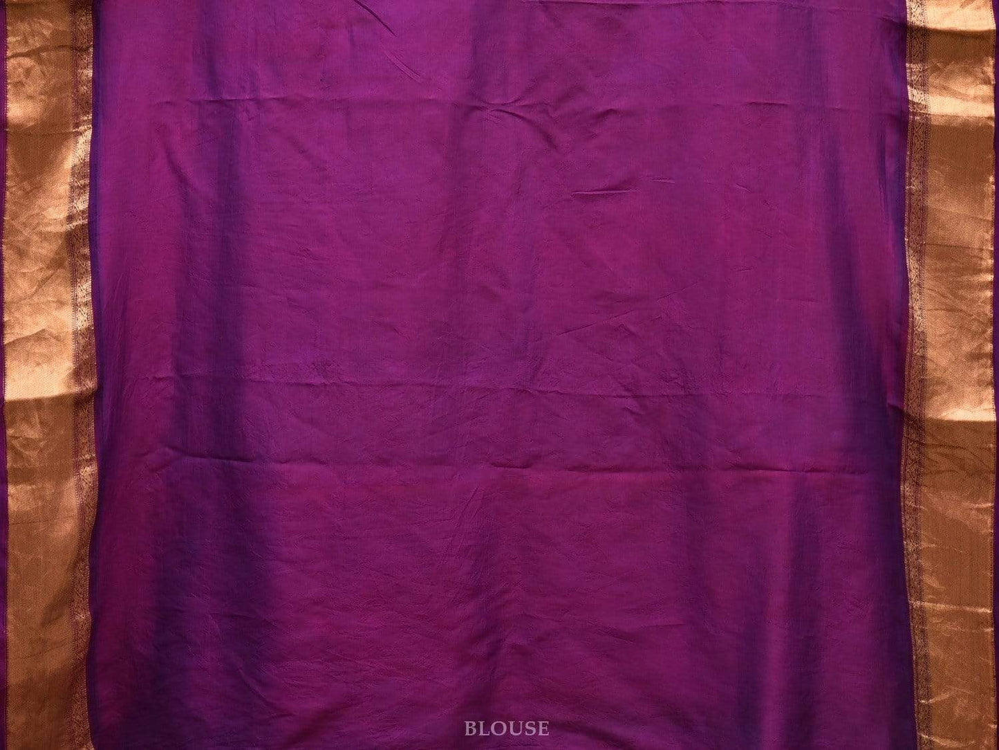 Purple Kalamkari Hand Painted Kanchipuram Silk Handloom Saree with Krishna Leela Design KL0498