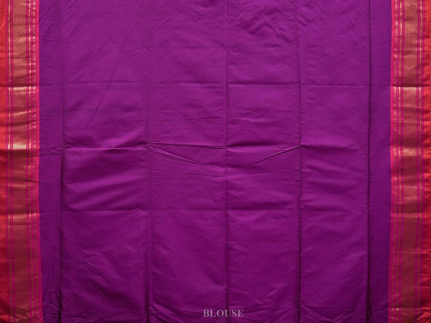 Purple Paithani Silk Handloom Saree with Special Pallu Design p0401