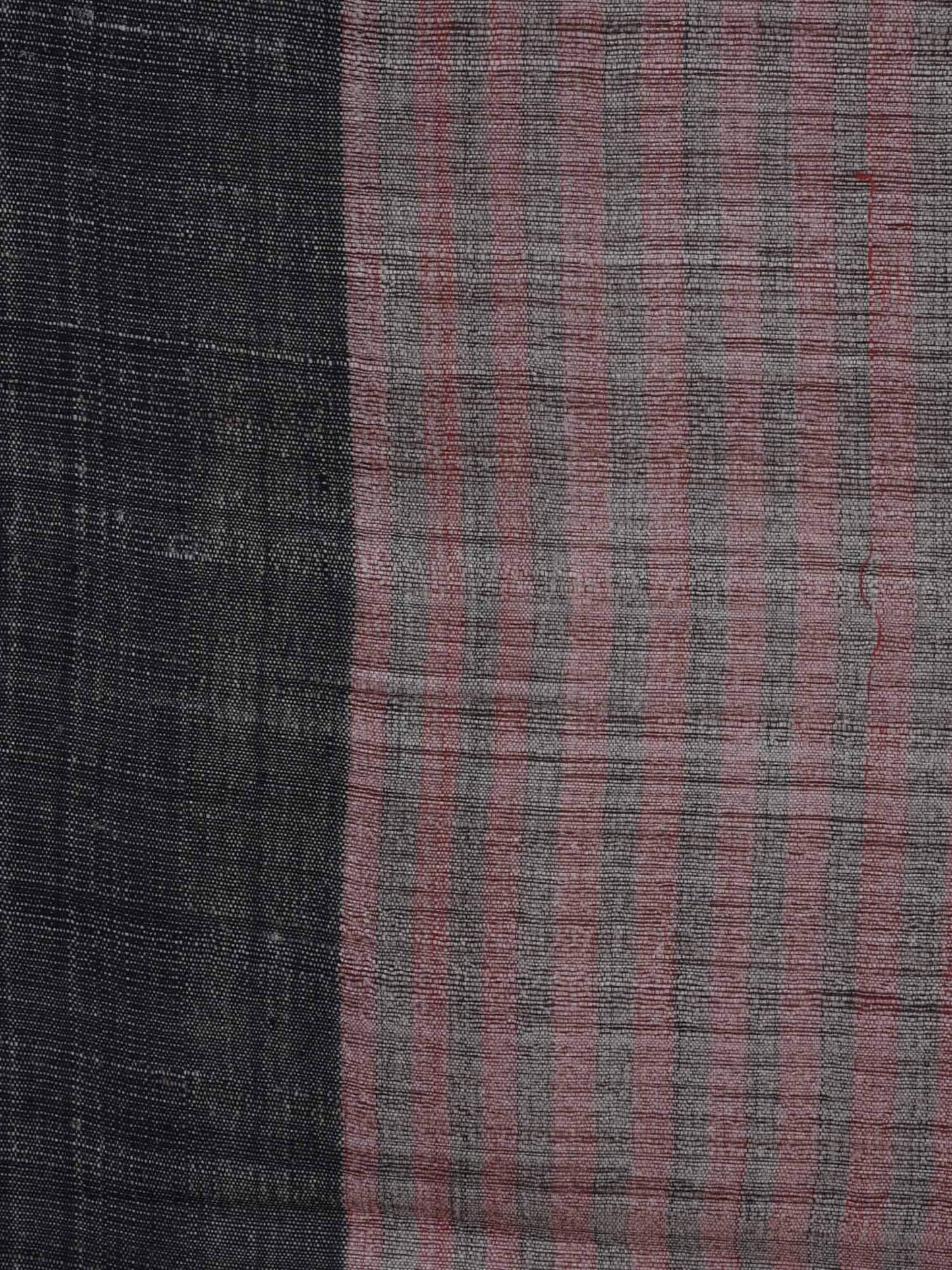 Red and Cream Tussar Handloom Saree with Geecha Pallu o0133