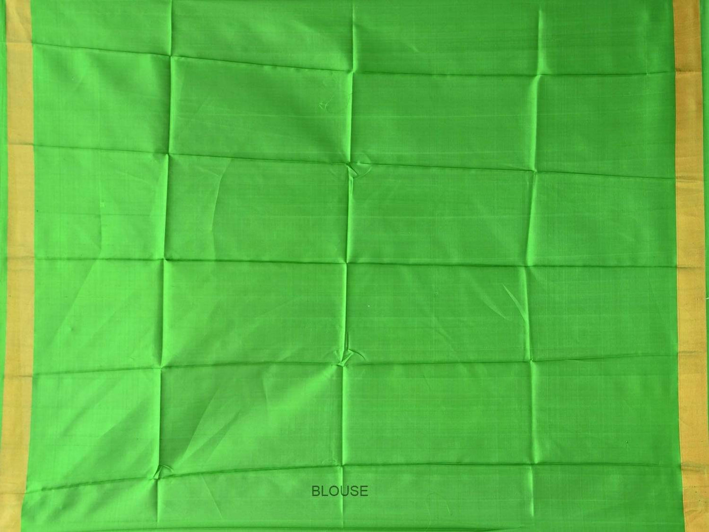 Red and Green Uppada Silk Handloom Saree with Ikat Border Design u1749