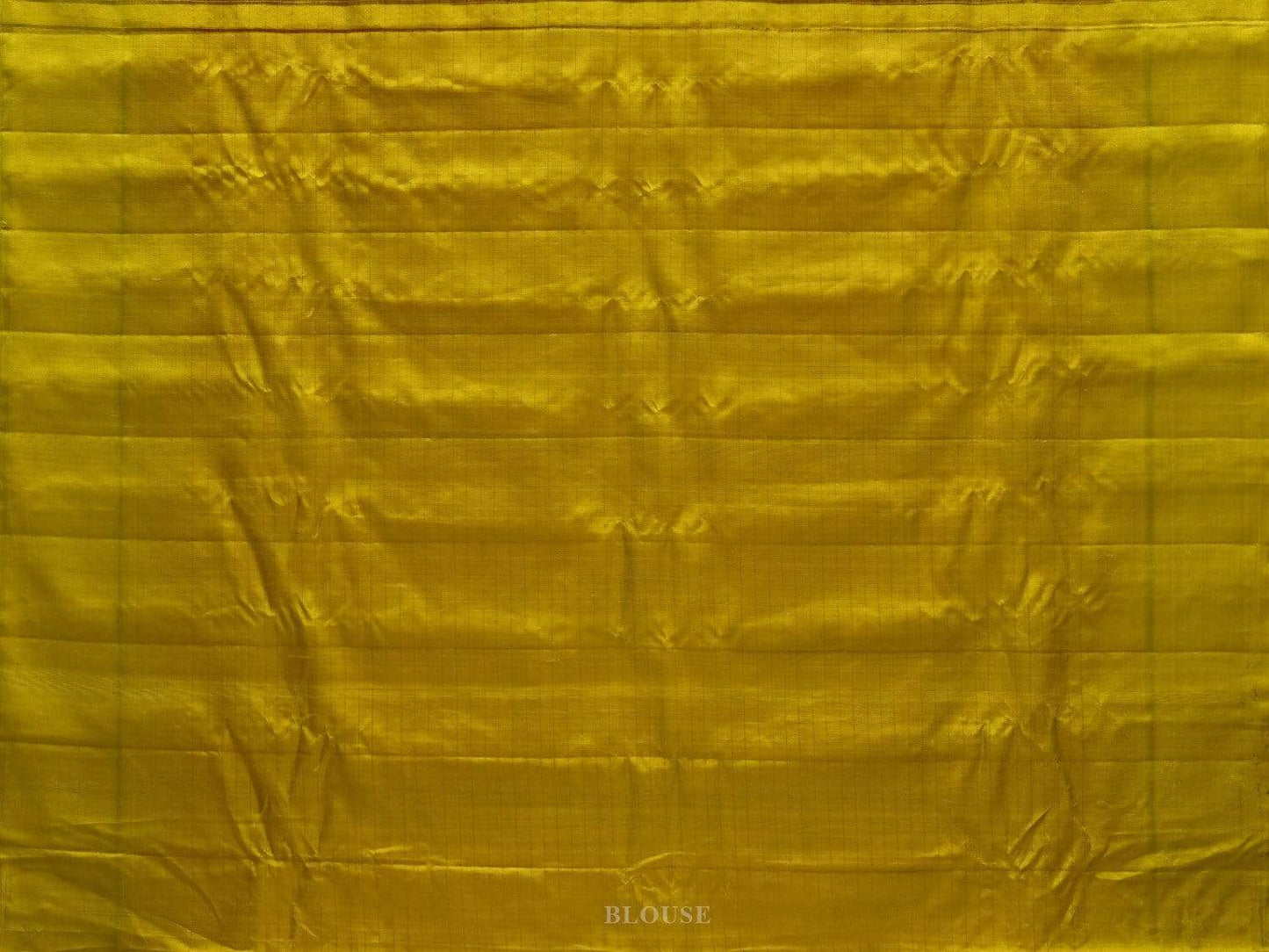 Red and Olive Gadwal Silk Handloom Saree with Checks Design g0281