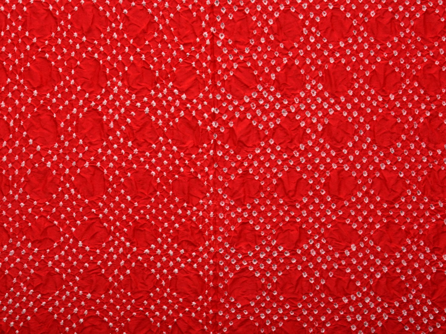 Red Bandhani Kanchipuram Silk Handloom Dupatta with Zari Border Design ds2899