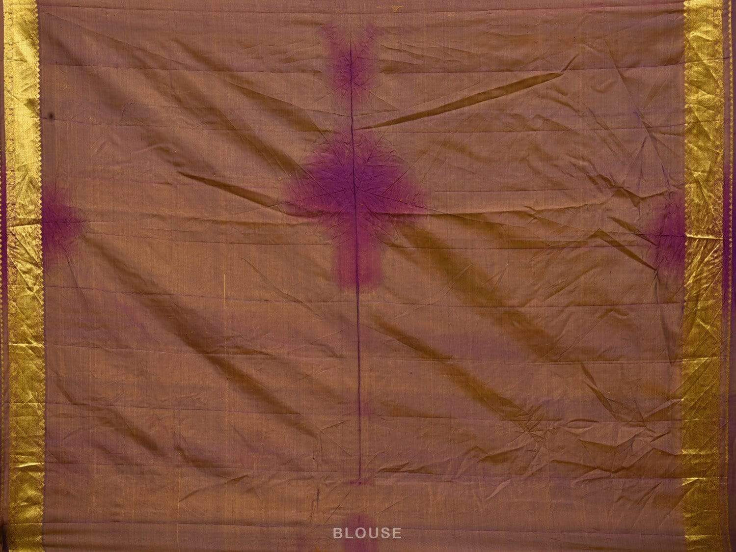 Red Bandhani Kanchipuram Silk Handloom Saree with Mango Pallu Design bn0232