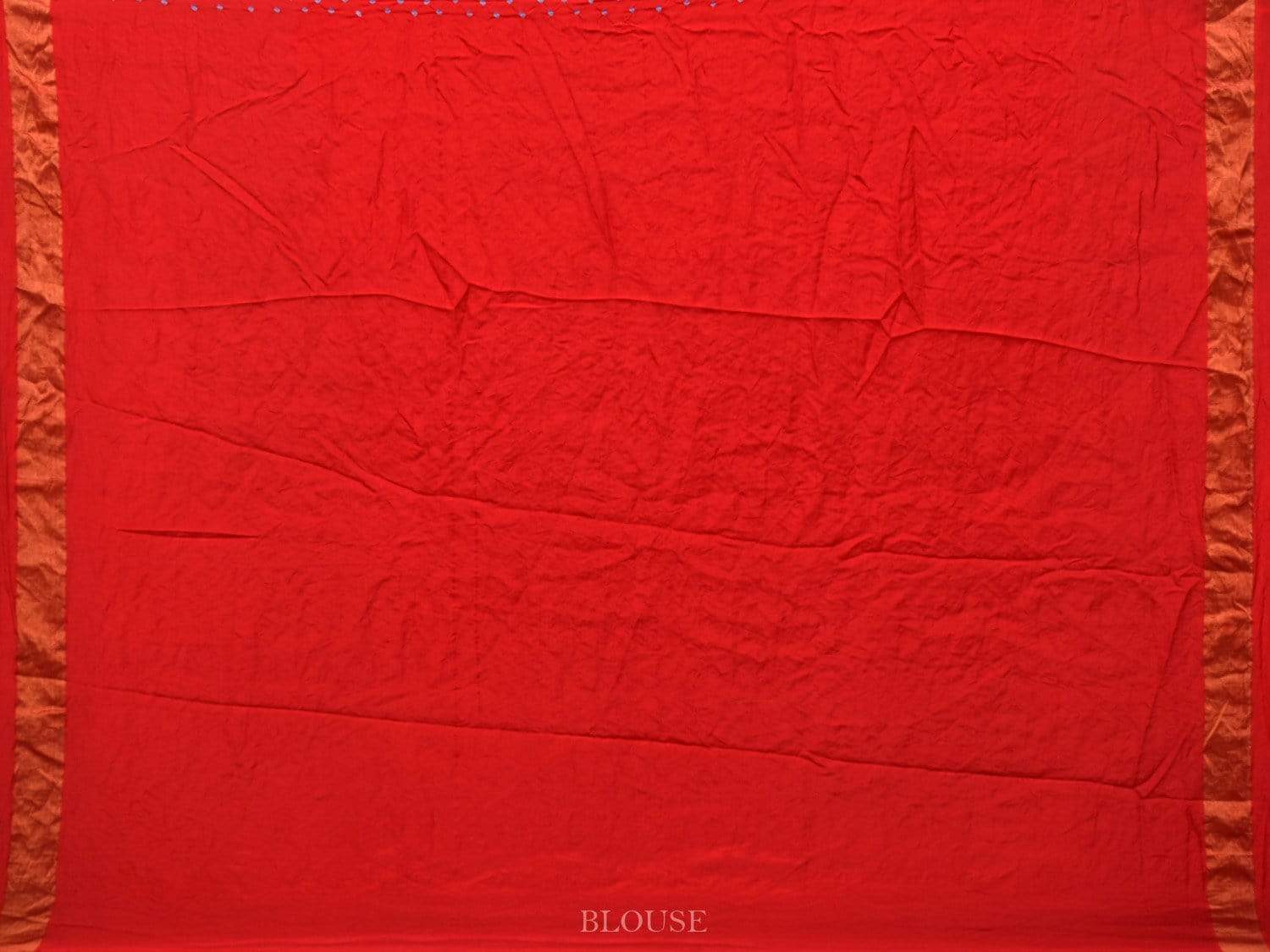 Red Bandhani Uppada Silk Handloom Saree with Nilambari Buta Design bn0172