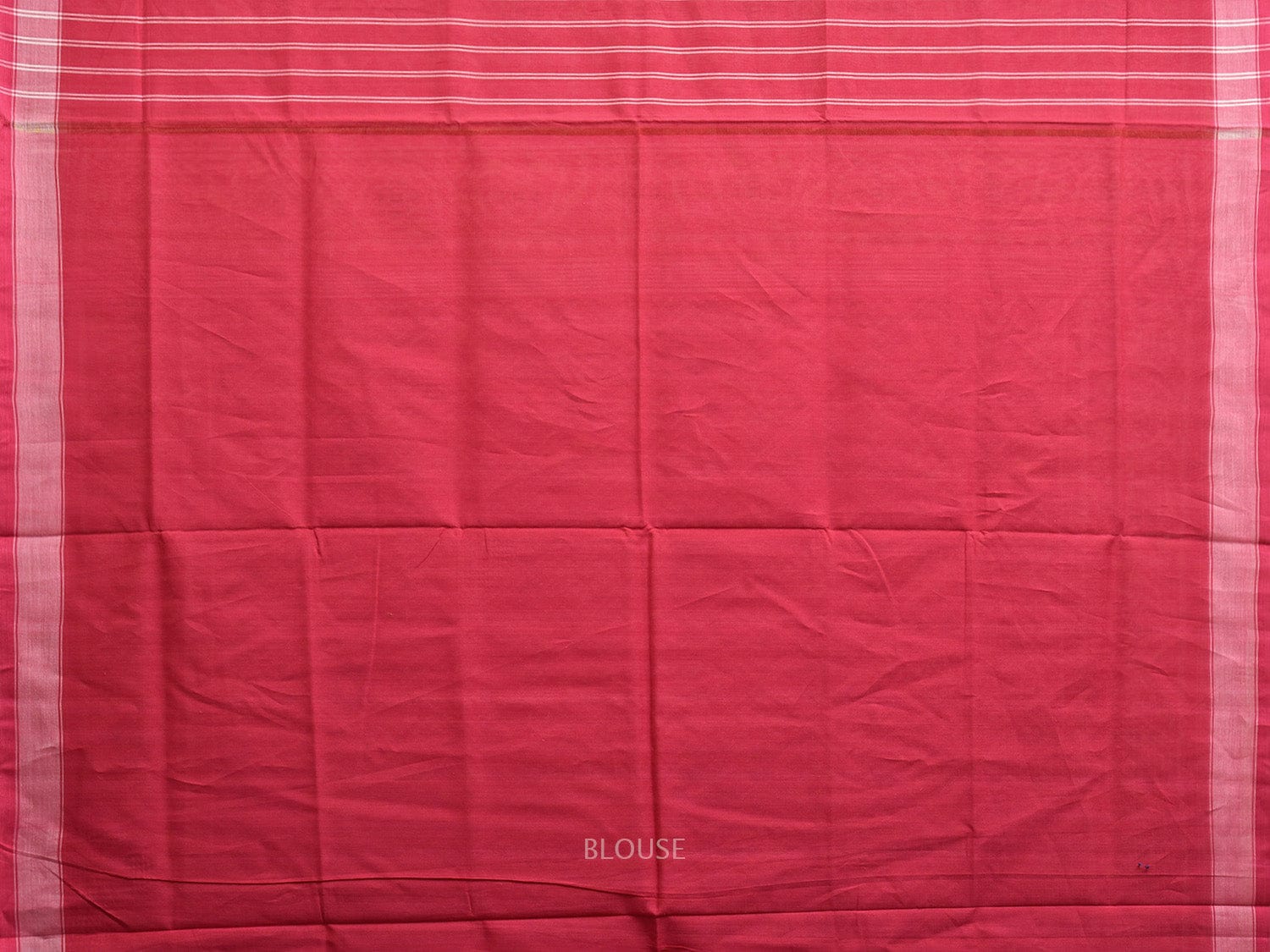 Red Ikat Cotton Handloom Saree with All Over Grill Design i0890