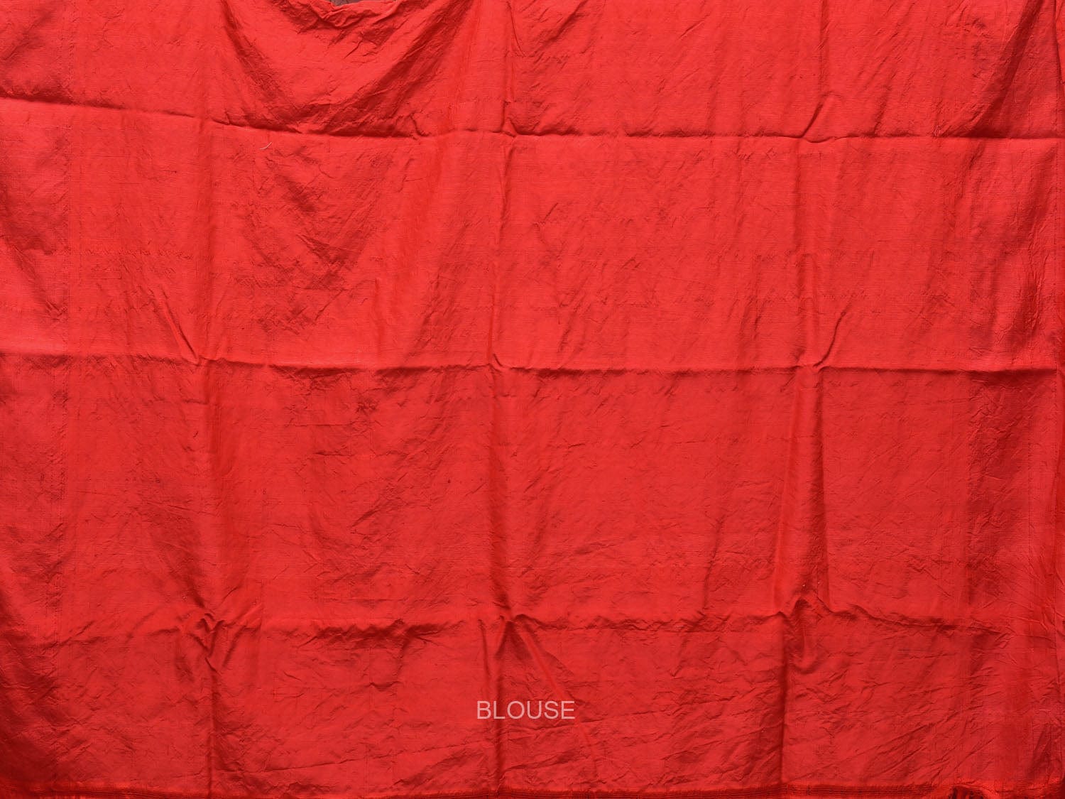 Red Kalamkari Hand Painted Gadwal Silk Handloom Saree with Krishna and Cows Design KL0727