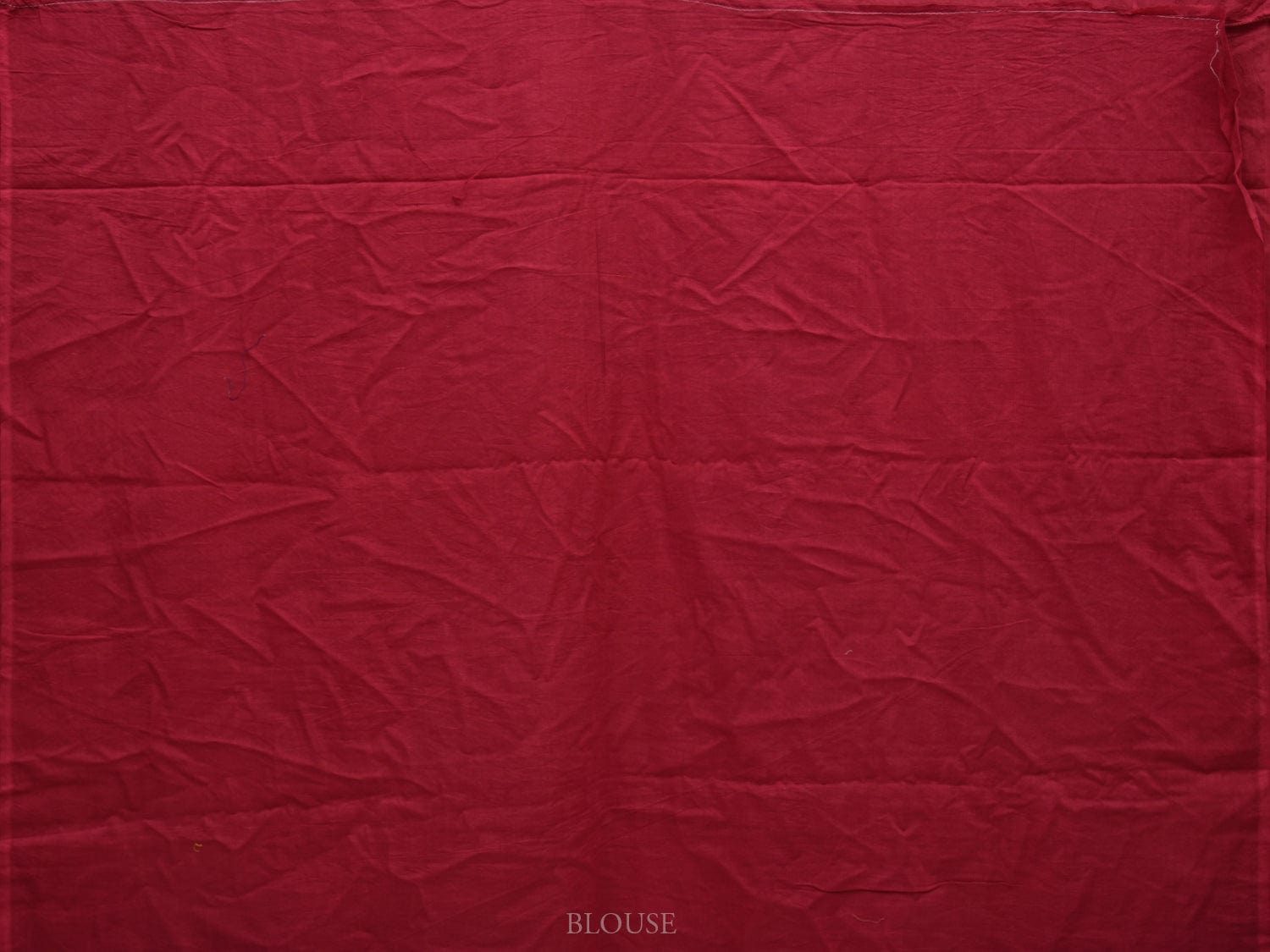 Red Shibori Cotton Silk Saree with All Over Design o0369