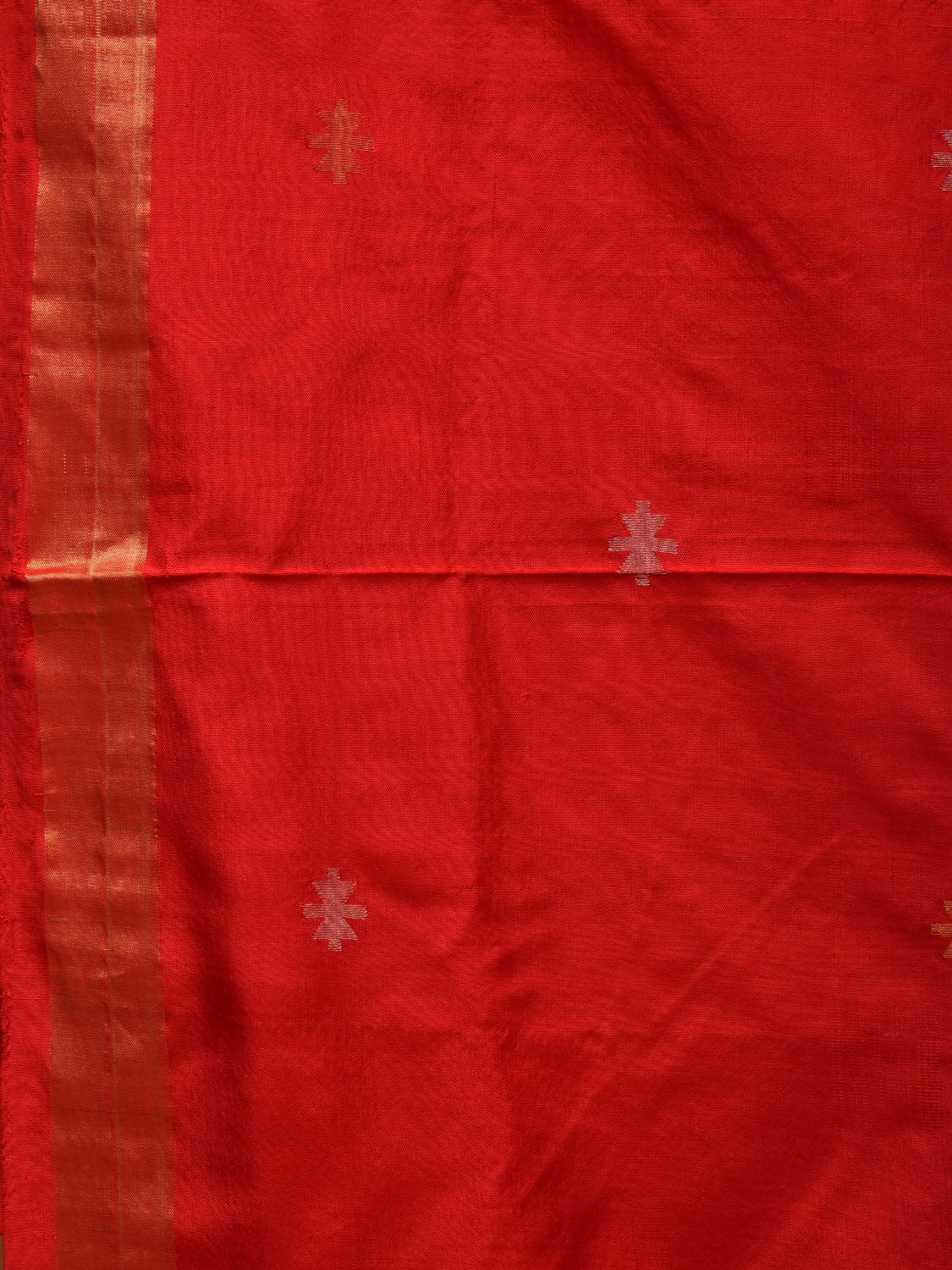 Red Uppada Silk Handloom Saree with Jamdani Pallu Design u1899
