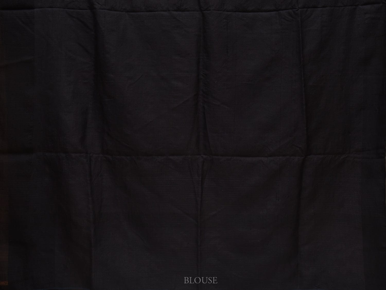 Rust and Black Kalamkari Hand Painted Gadwal Silk Handloom Saree with Floral Design KL0663