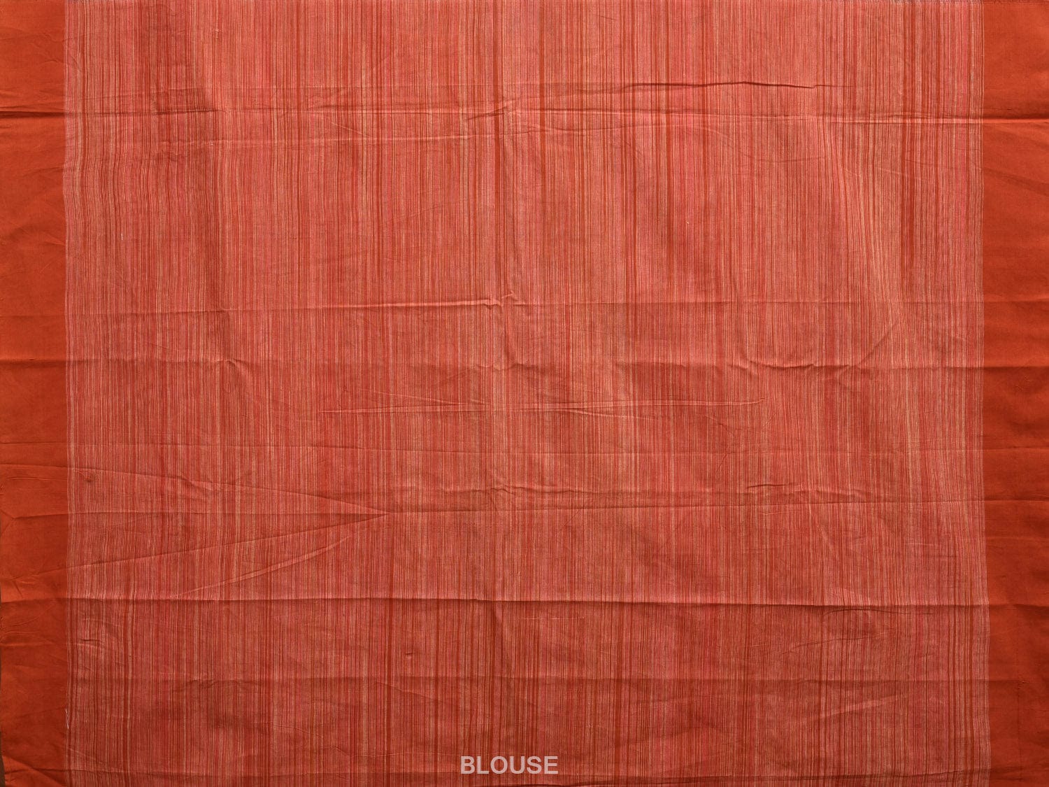 Rust Cotton Handloom Saree with Kasuti Work Design o0456