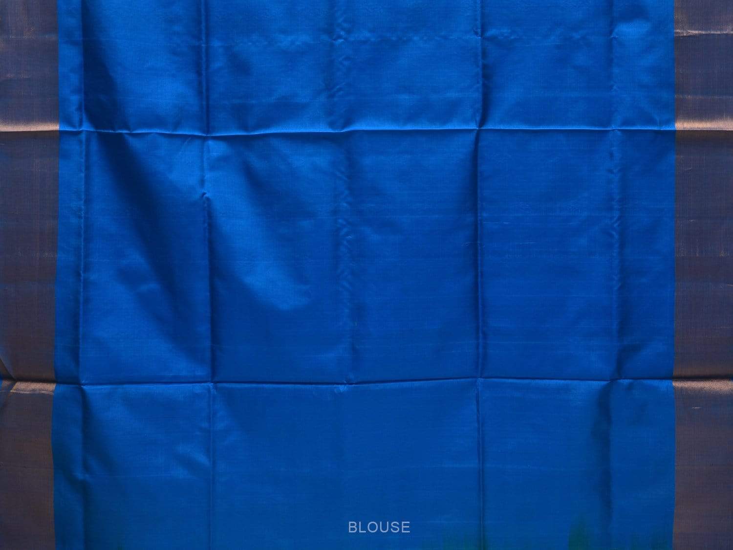 Sea Green and Blue Uppada Silk Handloom Saree with Buta and Contrast Pallu Design u1815