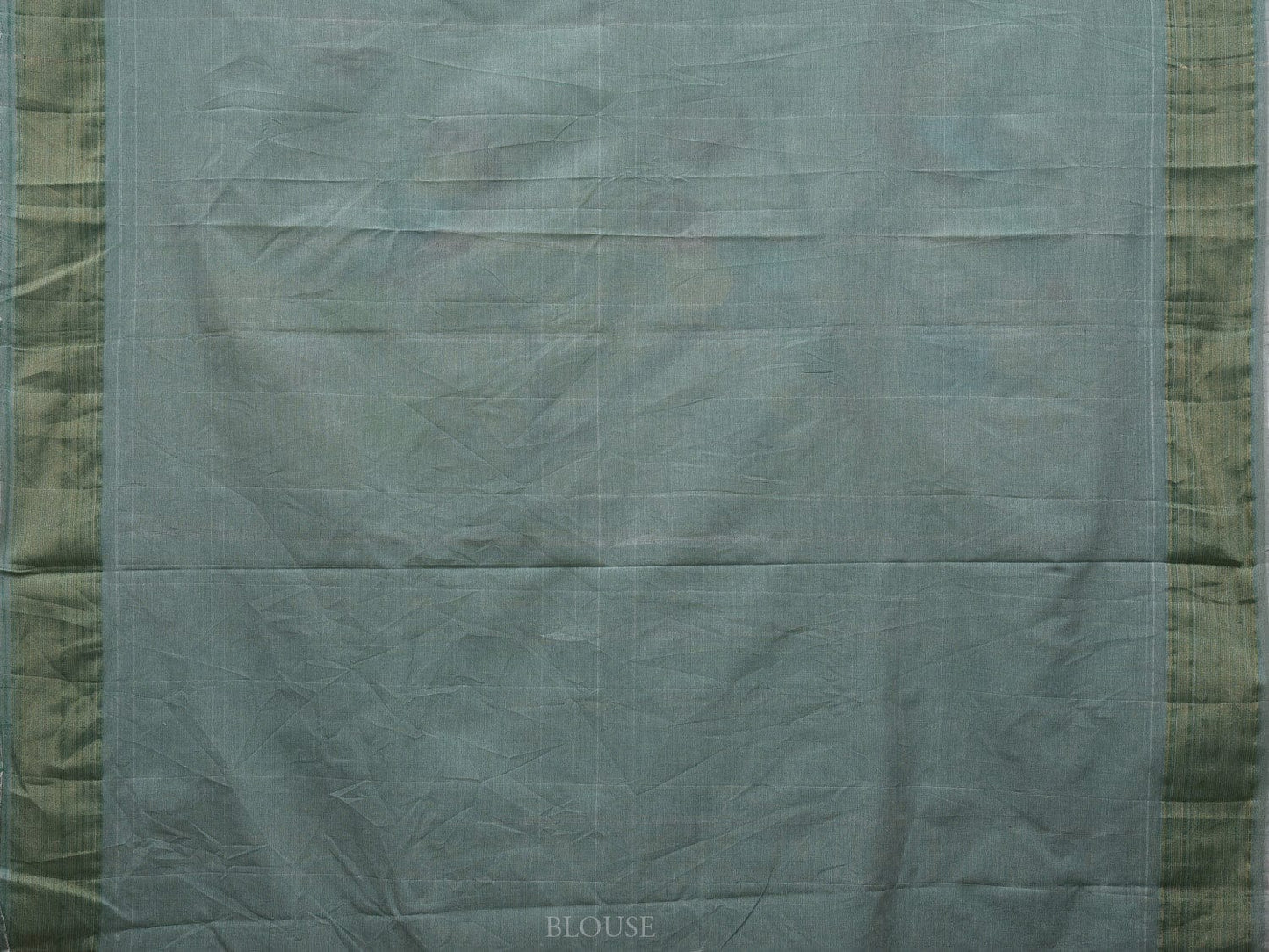 Sea Green Paithani Cotton Handloom Saree with Parrots Pallu Design p0458