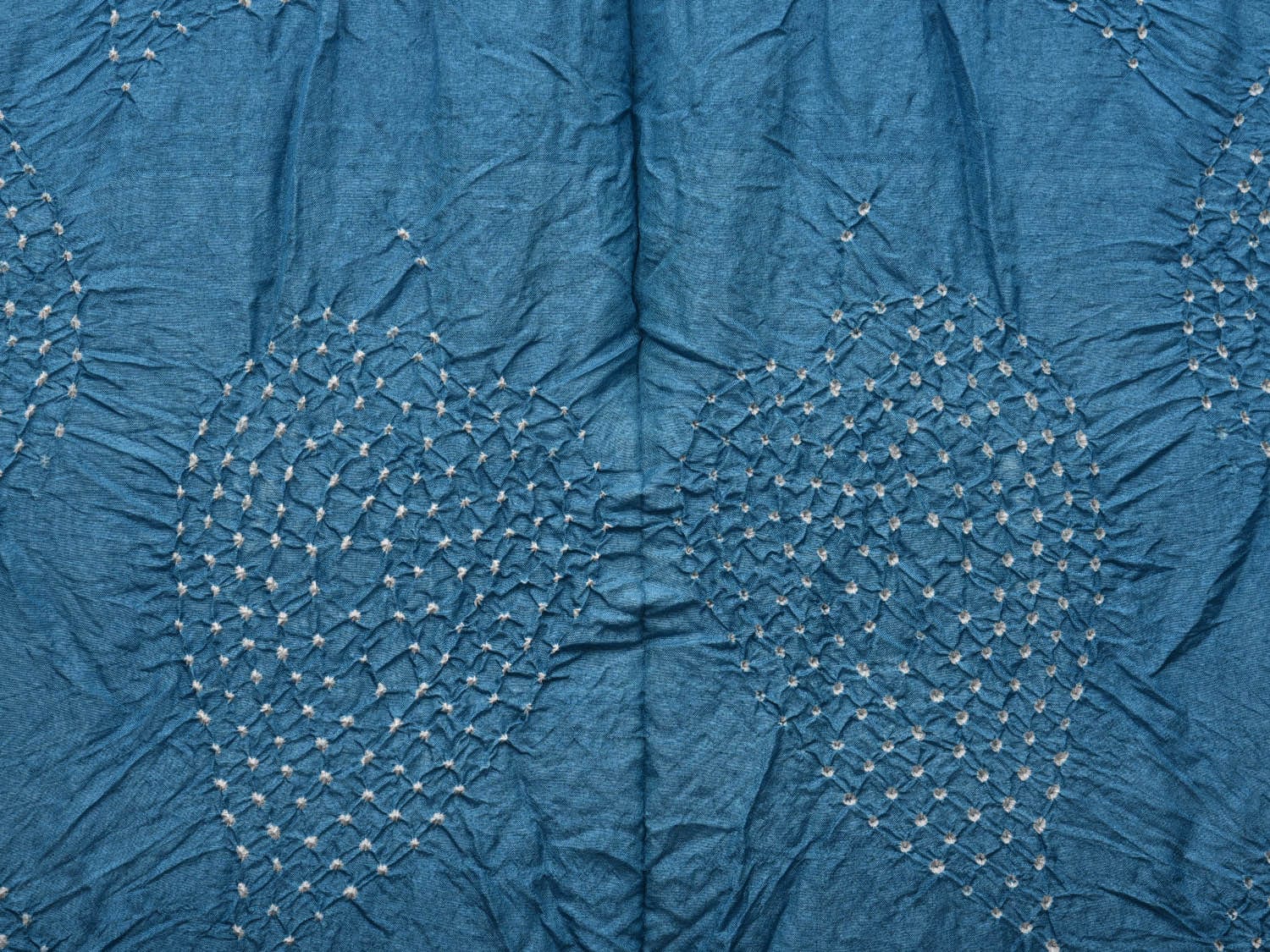 Teal and Red Bandhani Kanchipuram Silk Handloom Dupatta with Border and Leaf Design ds3014