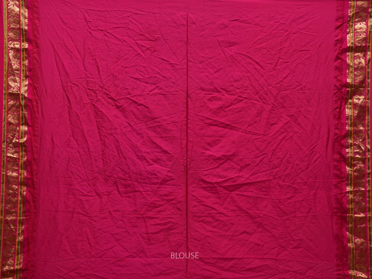 Turquoise and Pink Bandhani Gadwal Silk Handloom Saree with Pallu and Border Design bn0344