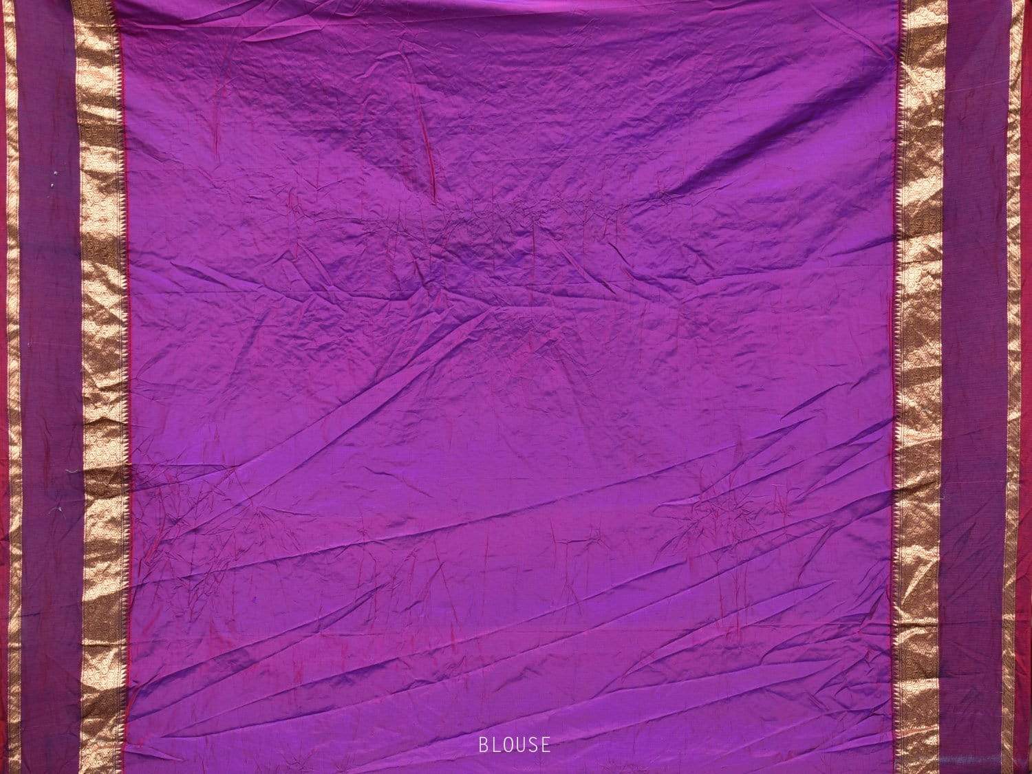 Turquoise and Purple Bandhani Kanchipuram Silk Handloom Saree with One Side Border Design bn0183