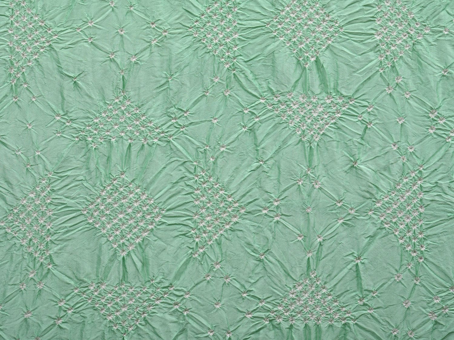 Turquoise Bandhani Paithani Silk Handloom Saree with Pallu Design bn0369
