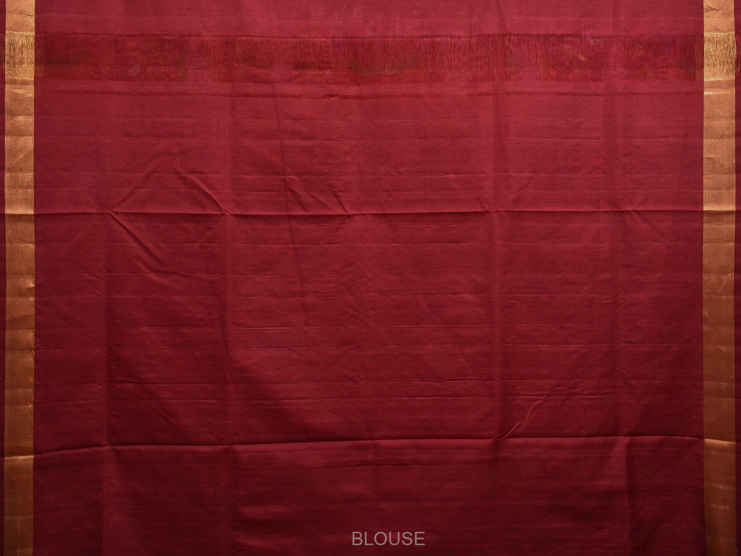 Maroon Uppada Silk Handloom Saree with All Over Lotus Design u2270