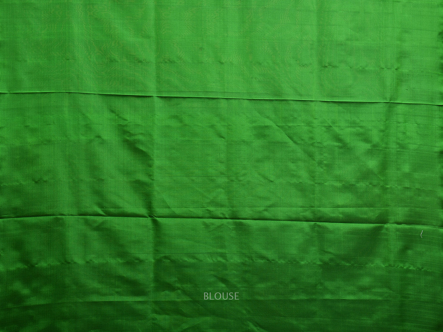 Green Uppada Silk Handloom Saree with All Over Big Polka Design u2320