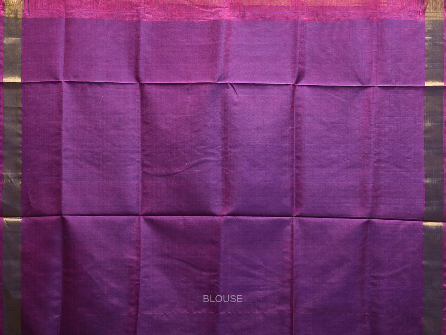 Dark Blue and Purple Uppada Silk Handloom Saree with Floral Pallu Design u2376