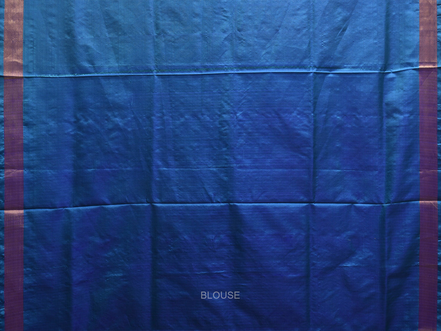 Blue Uppada Silk Handloom Saree with All Over Floral Design u2383