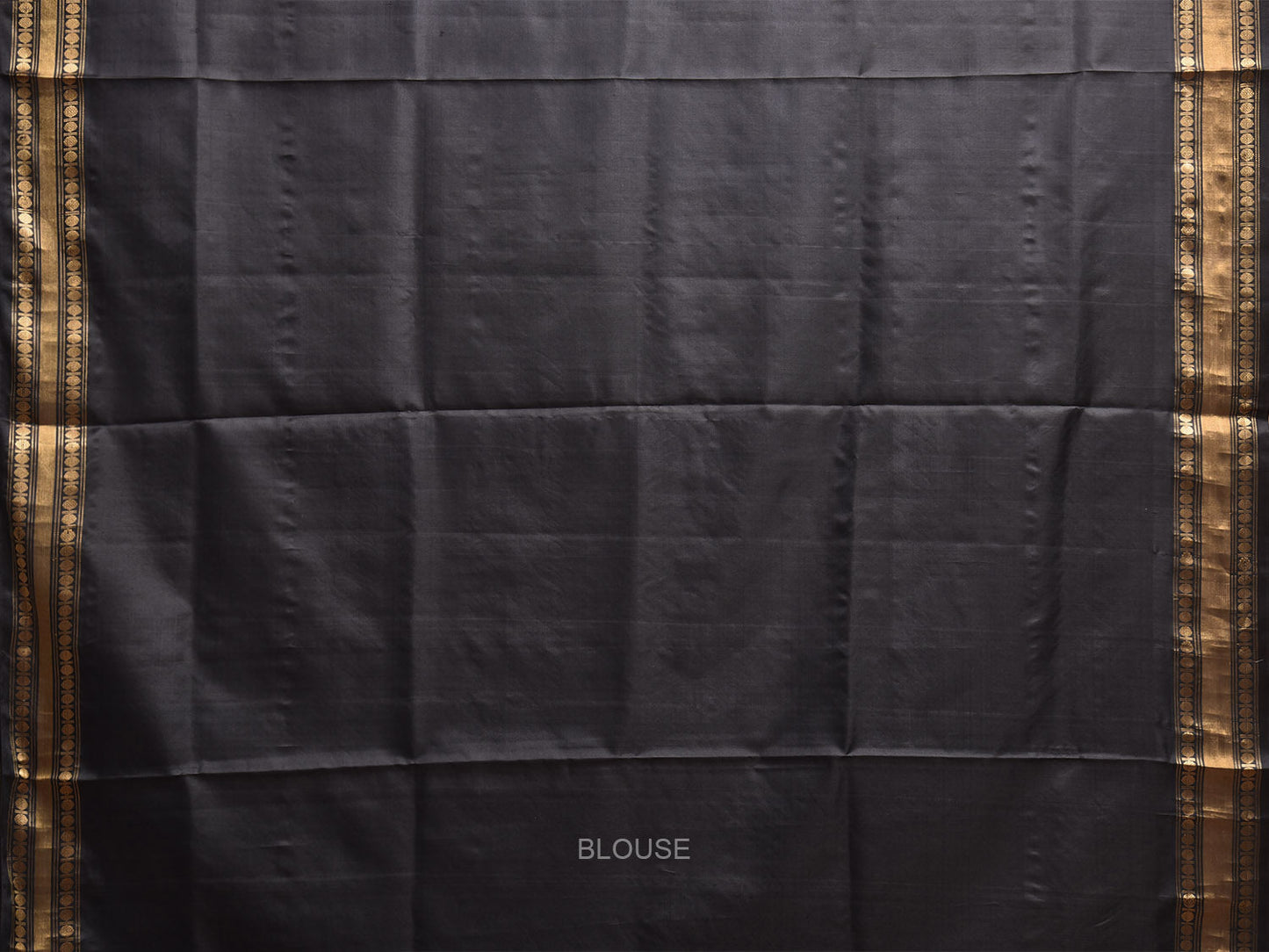 Black Uppada Silk Handloom Saree with Karpur Pallu Design u2397