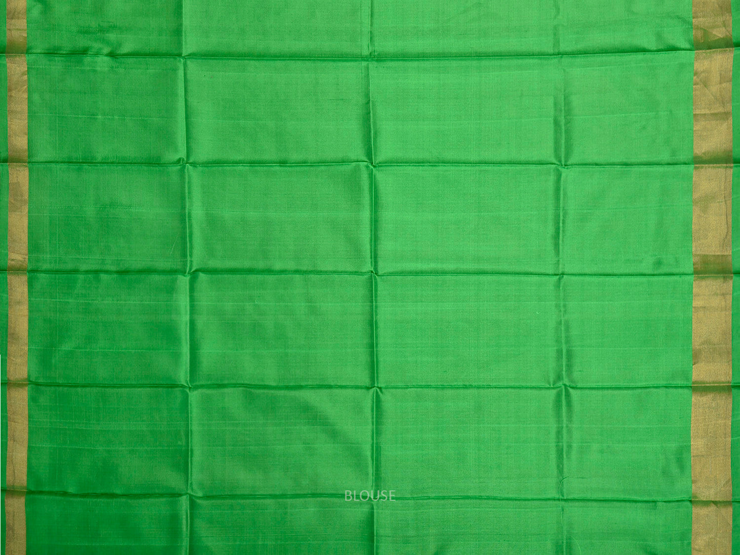 Light Blue and Green Uppada Silk Handloom Saree with One Side Ikat Border Design u2429