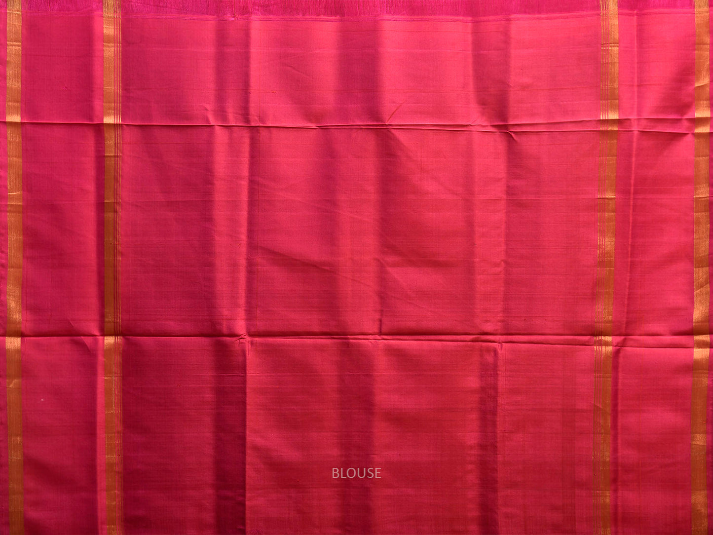 Olive and Pink Uppada Silk Handloom Saree with Checks and Contrast Pallu Design u2446