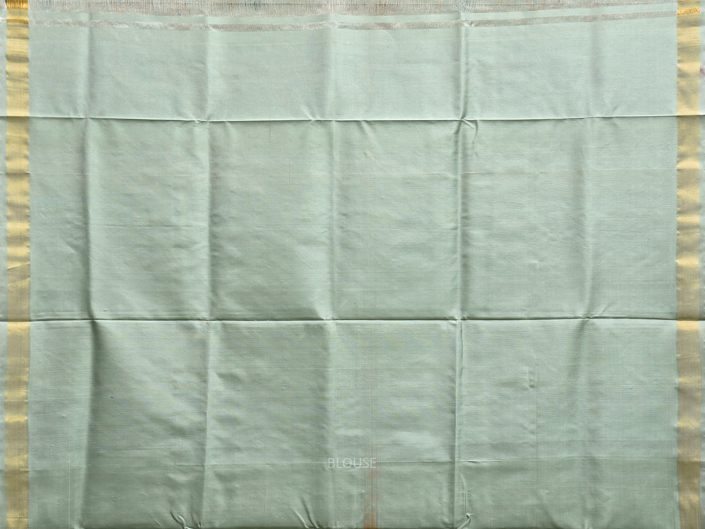 Sea Green Uppada Silk Handloom Saree with Floral and Animals Pallu Design u2472