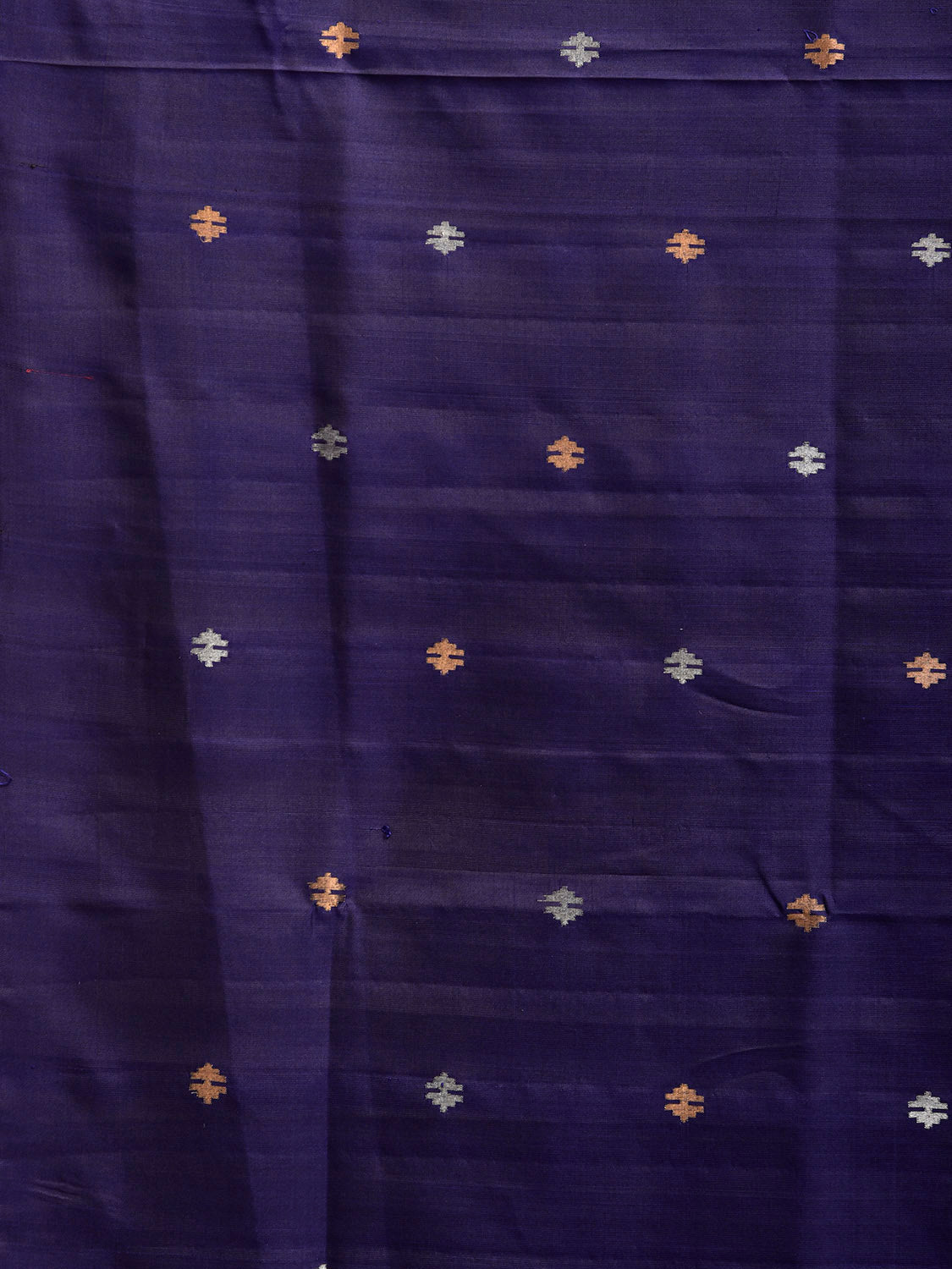 Navy Uppada Silk Handloom Saree with Jamdani Pallu Design u2496