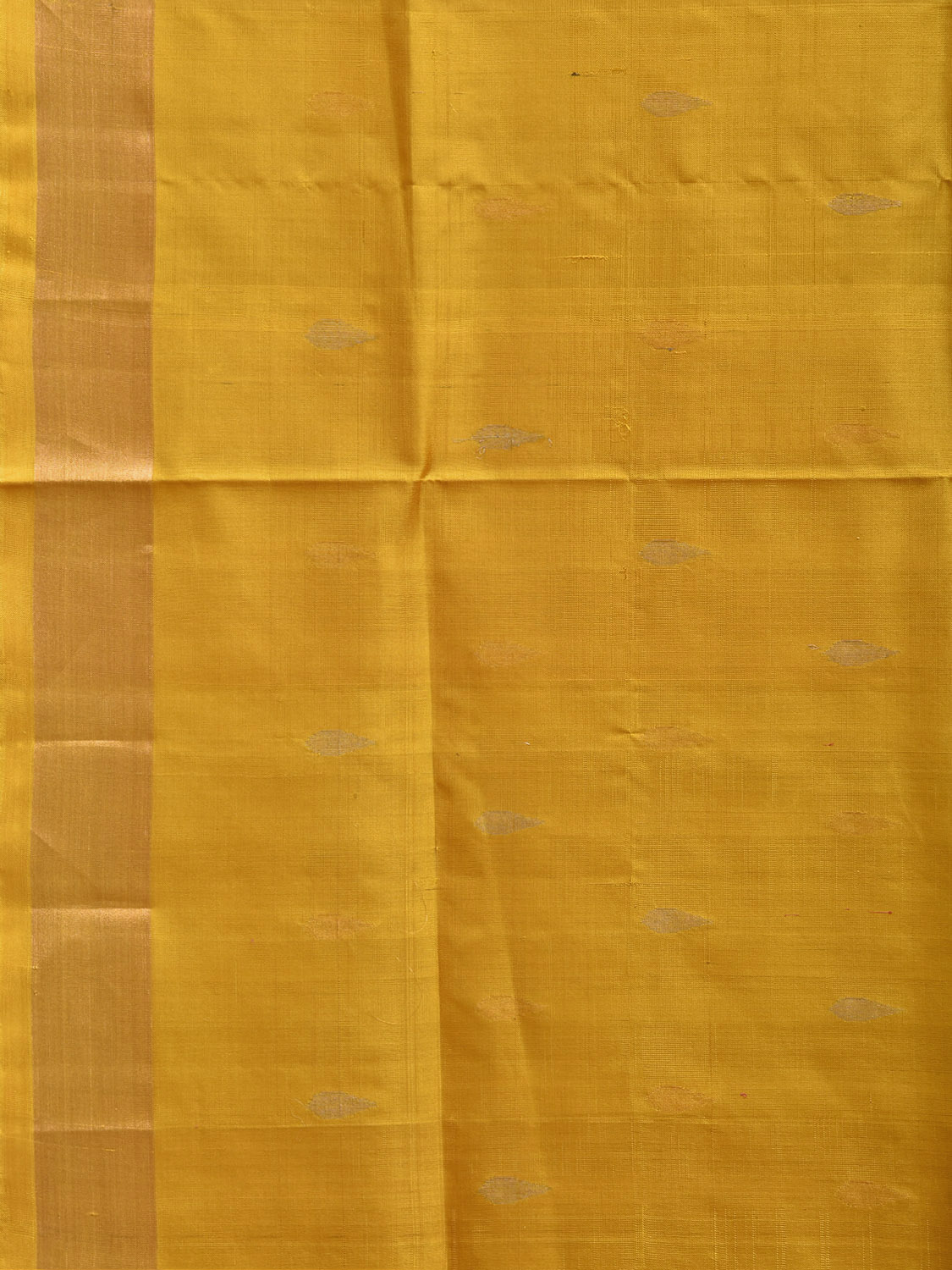 Yellow Uppada Silk Handloom Saree with Floral Pallu Design u2523
