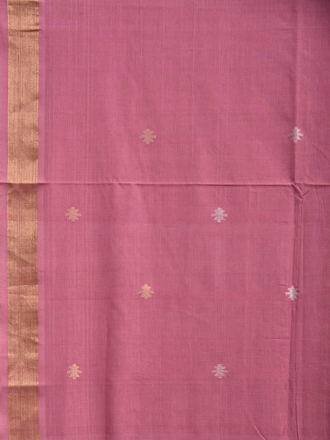 Baby Pink Uppada Cotton Handloom Saree with Jamdani Pallu Design u2531