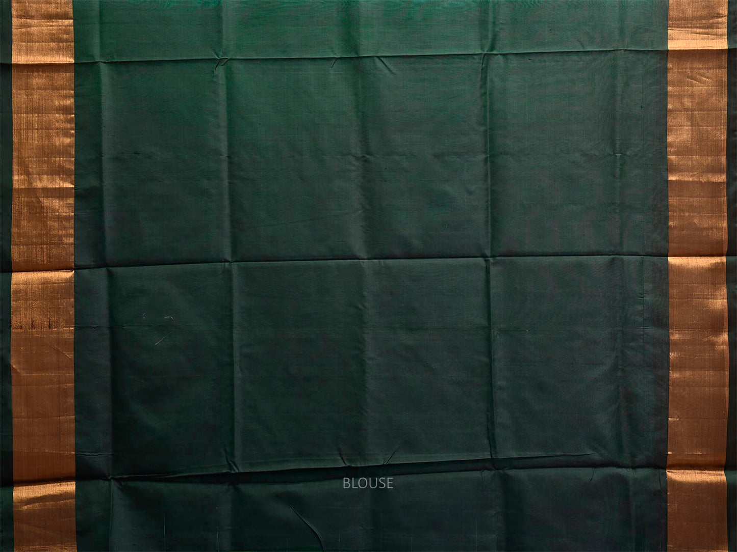 Light Blue and Dark Green Uppada Pure Silk Handloom Saree with Peacocks Pallu Design u2541