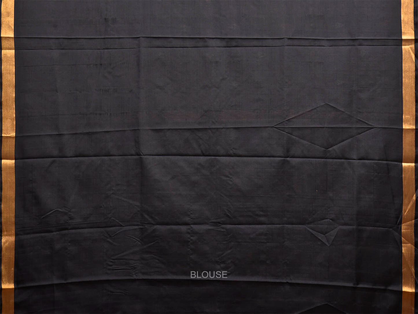 Black Uppada Pure Silk Handloom Saree with Floral Pallu Design u2548