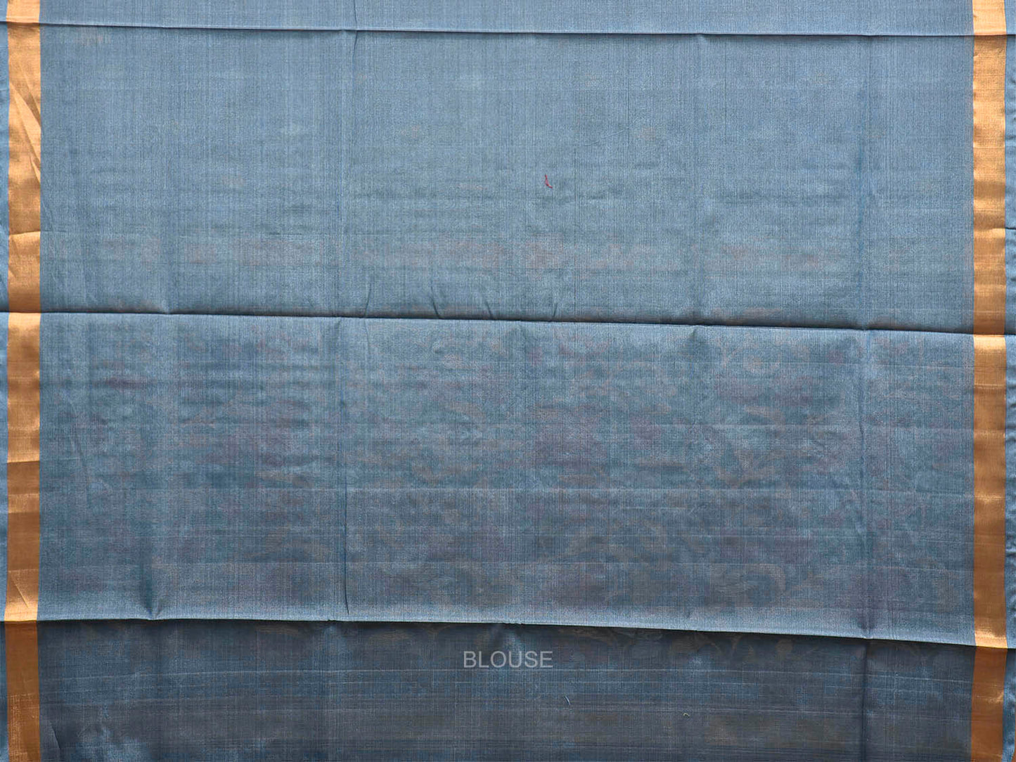 Grey Uppada Pure Silk Handloom Saree with Birds and Floral Pallu Design u2549
