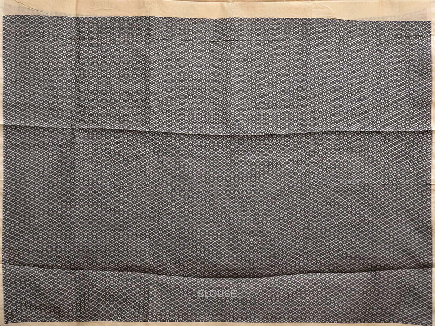 Cream Venkatagiri Cotton Saree with Body Buta and Pallu Design v0166