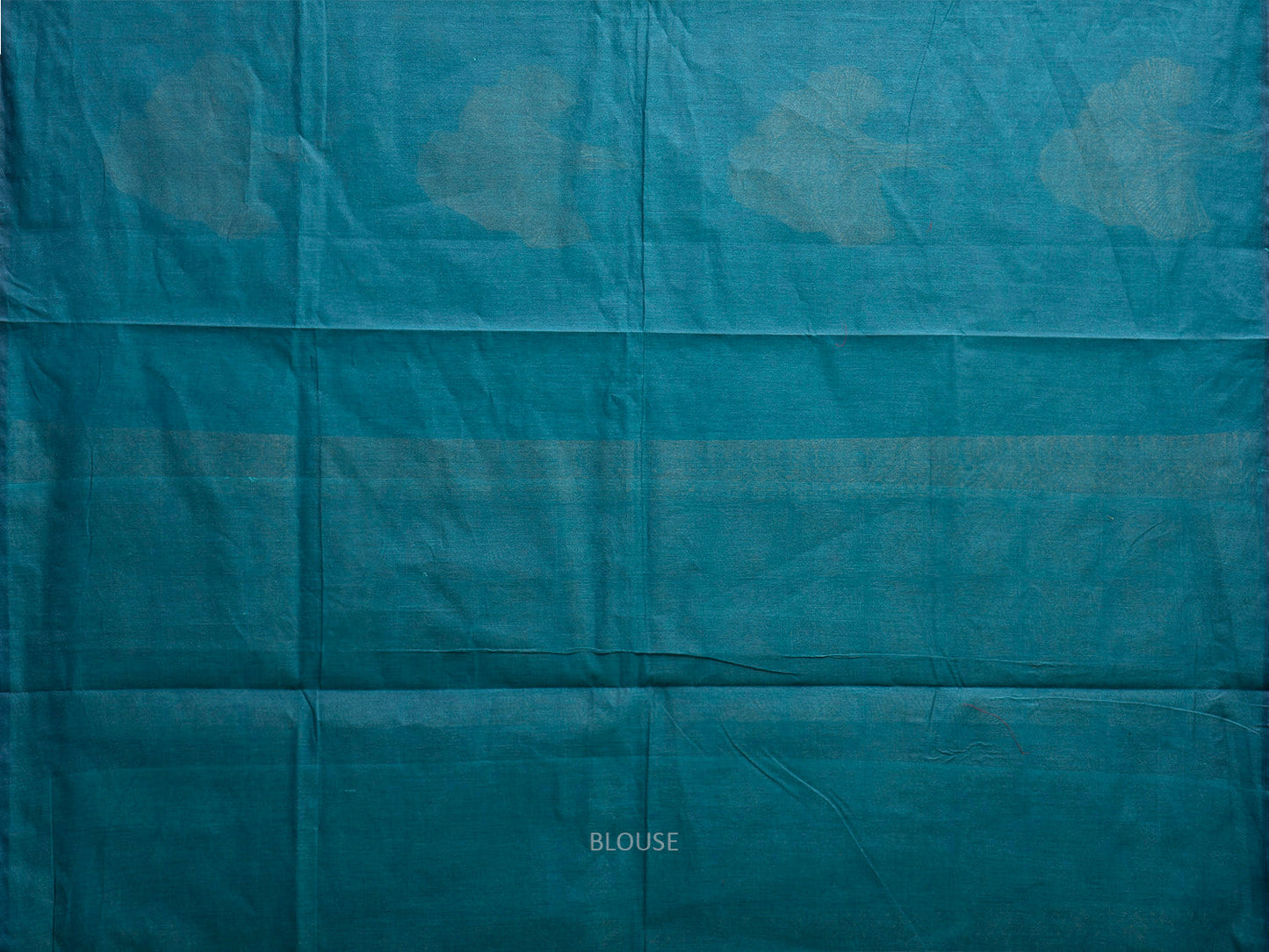 Blue Venkatagiri Cotton Saree with Leaves Buta Design v0254