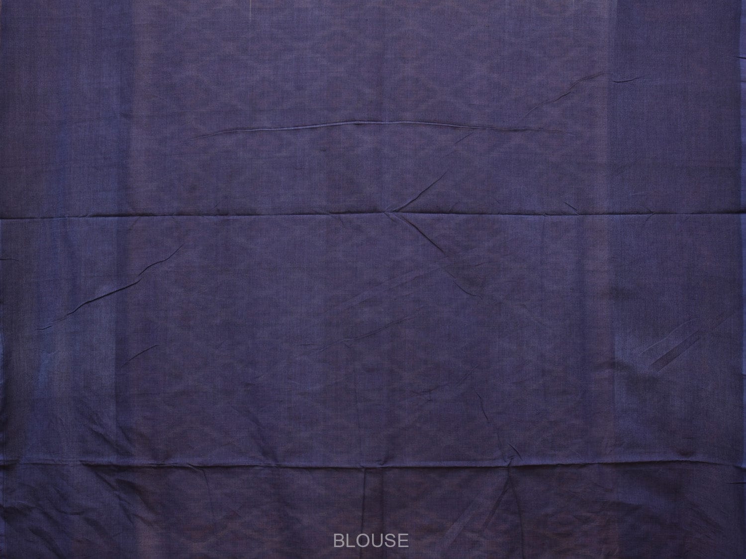 White and Blue Pochampally Ikat Cotton Handloom Saree with Grill Design i0791