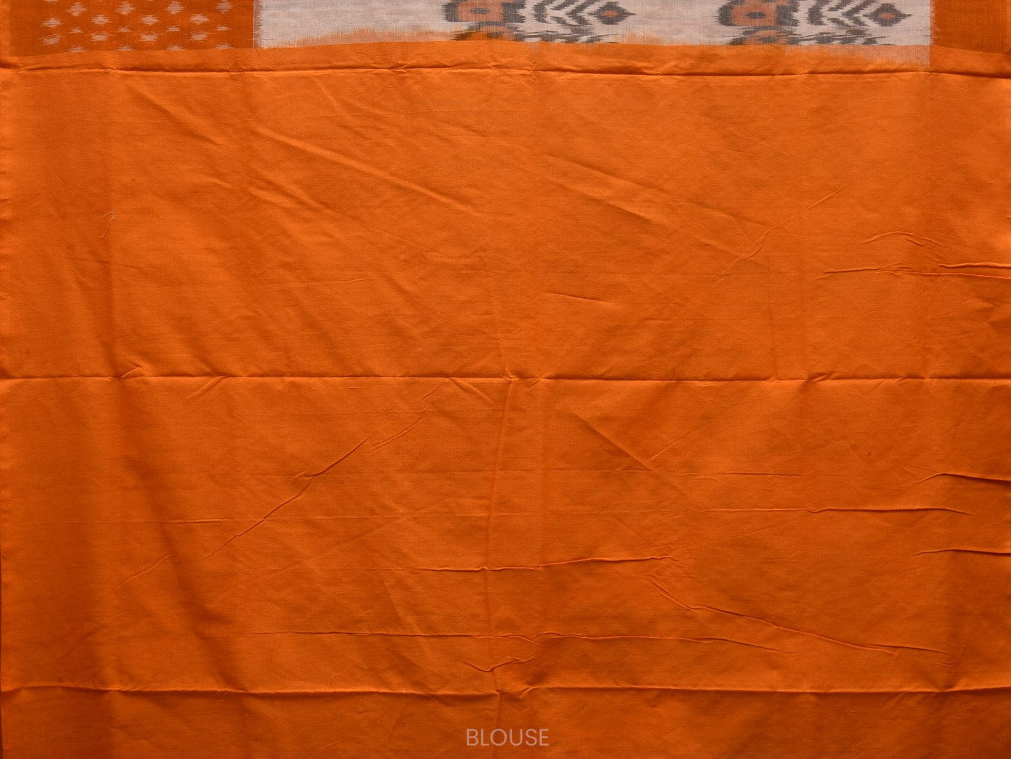 White and Yellow Pochampally Ikat Cotton Handloom Saree with Body Buta Design i0690