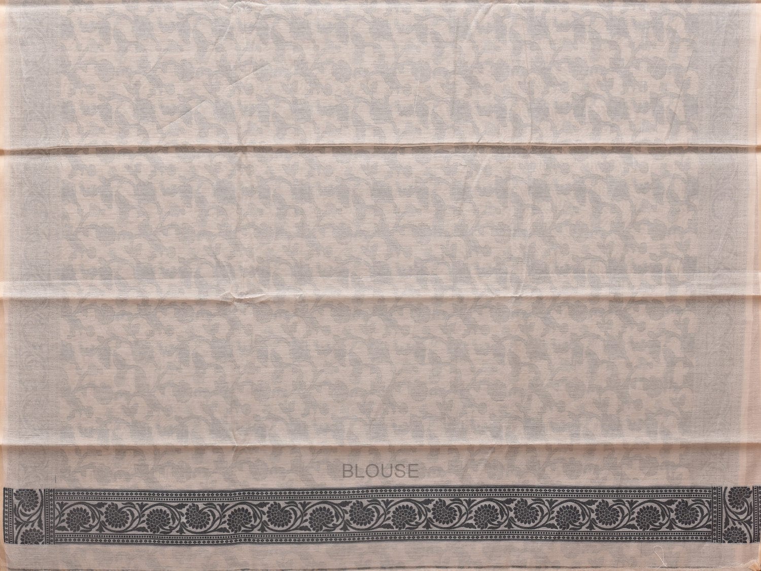 White Cut Work Sico Cotton Saree with All Over and Border Design o0410