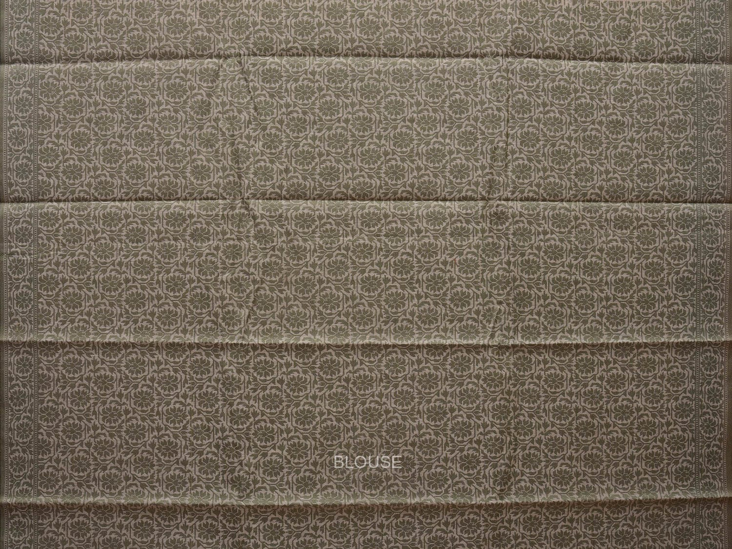 White Cut Work Sico Cotton Saree with All Over Banaras Design o0382